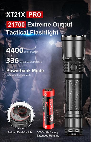 Produktbild Klarus XT21X Pro (16.10 cm, 4400 lm)