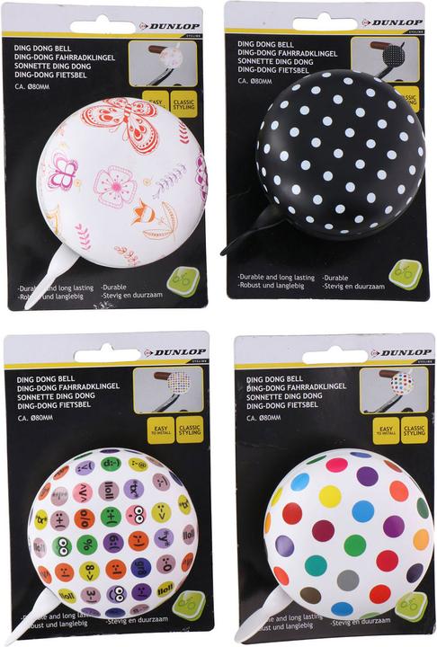 Image du produit Dunlop Sonnette de vélo avec impression