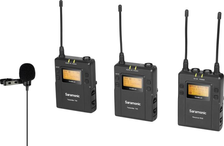 Saramonic UwMic9 TX9 +TX9 +RX9