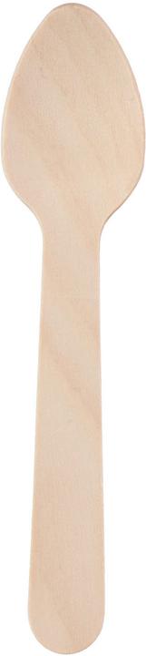Actual product image Edco Disposable teaspoon wood 11cm, 50pcs.