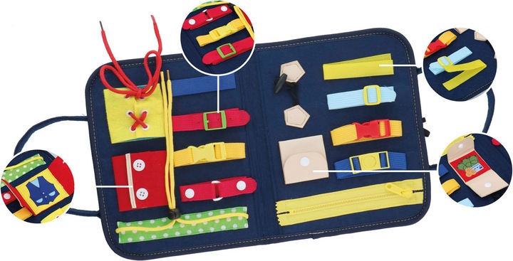 Actual product image Eddy Toys Clothing leather buttons set