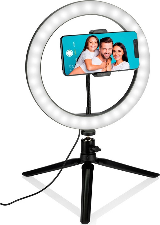 Image du produit Grundig Anneau lumineux pour selfie 120 LED, 25cm