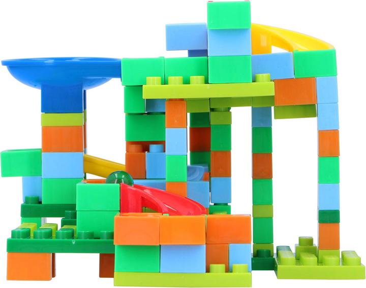 Actual product image Eddy Toys Plastic marble run marble, 108 pcs.