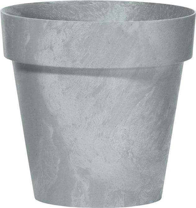 G. Wurm Plastic bloempot grijs (B/H/D) 20x18x20cm 3.50L (20 cm)