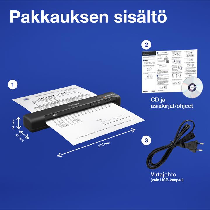 Actual product image Epson WorkForce ES-60W (USB)