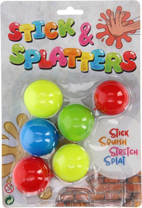 Image du produit Hipo Sticky Stretch Globbles Balls, 6 pièces