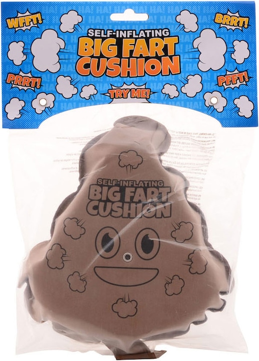 Actual product image Rarewaves Turd whoopee cushion