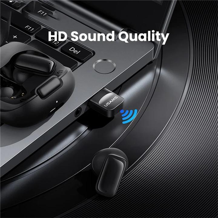 Actual product image Usams Adapter USB Bluetooth ZB321 5.1 czarny (Transmitter & Receiver)