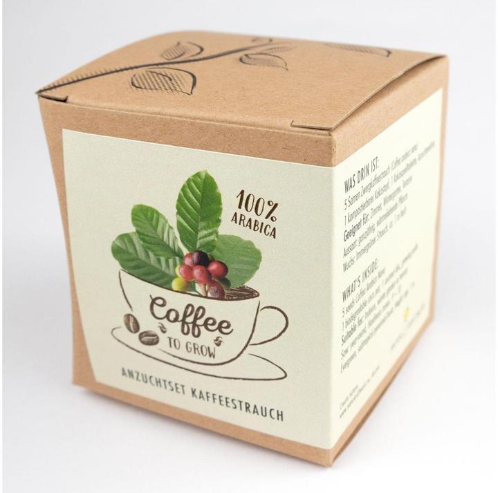 Produktbild Naturkraftwerk Anzuchtset Coffee-to-grow mit Kaffeesaatgut