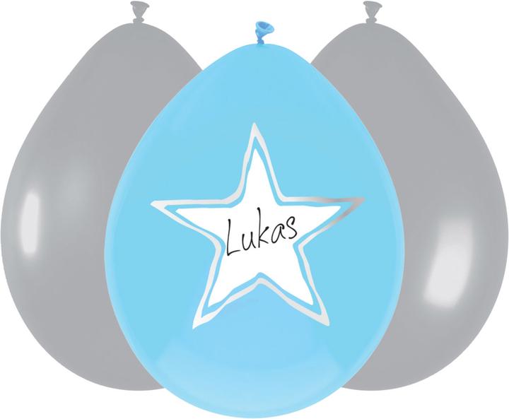 Produktbild Haza Witbaard Baby Boy Luftballons, 6pcs. (6 x)