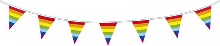 Actual product image Haza Witbaard Flag line rainbow, 10 mtr.