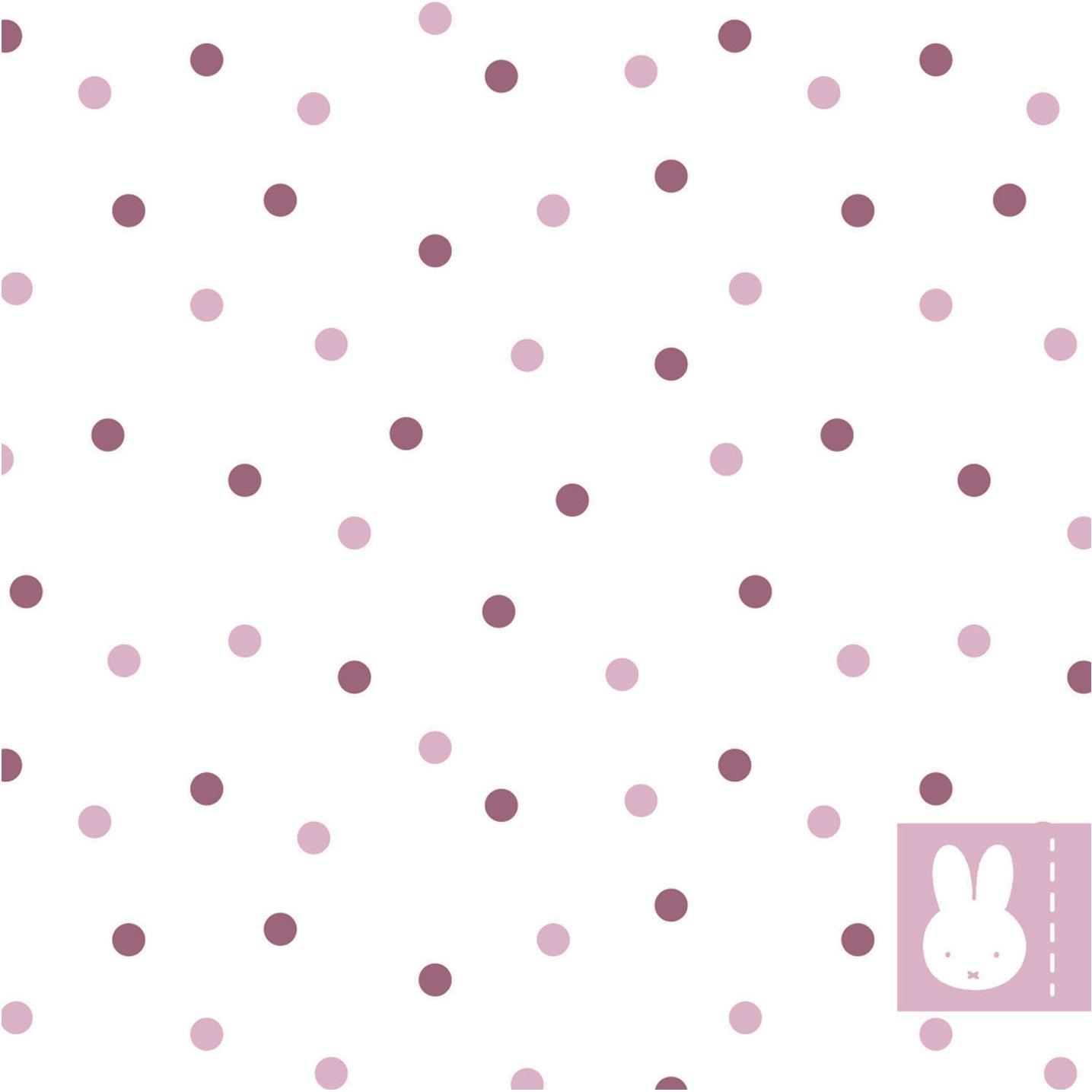 Haza Witbaard, Servietten, Miffy Pink, 20.. (20 x, 25 x 25 cm)