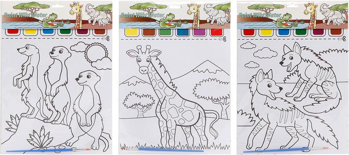 Immagine prodotto Modello di animali da colorare