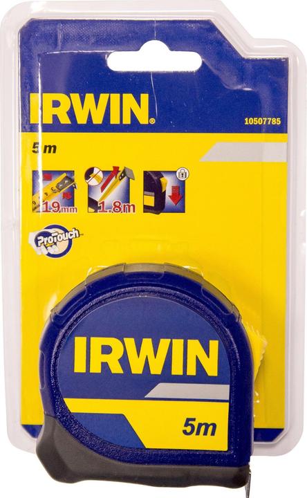 Immagine prodotto Irwin Rotolo metro a nastro 5 m, larghezza nastro 19 mm, 10507785