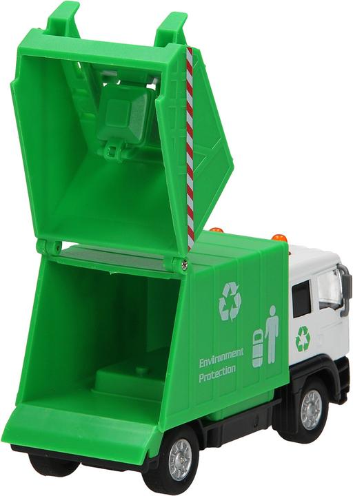 Actual product image Kids Globe Traffic Garbage truck with light and sound