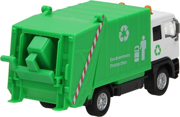 Kids Globe Traffic Garbage truck with light and sound