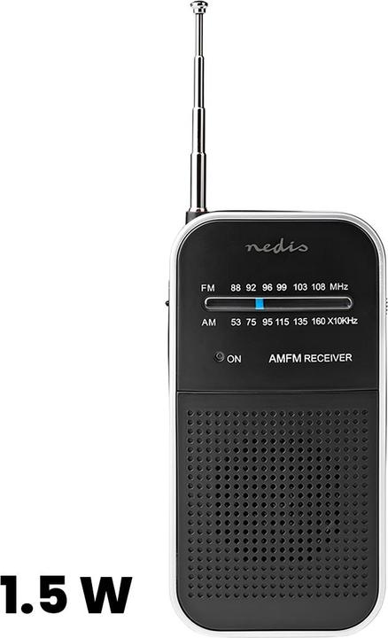 Actual product image Nedis RDFM1110SI (AM, FM)