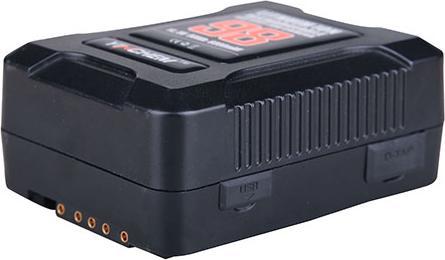 Immagine prodotto Rolux Batteria Smart V-Mount YC-98S 98Wh 14.8V 6800mAh (1 pz., 6800 mAh, Accumulatore di carica elettrica)