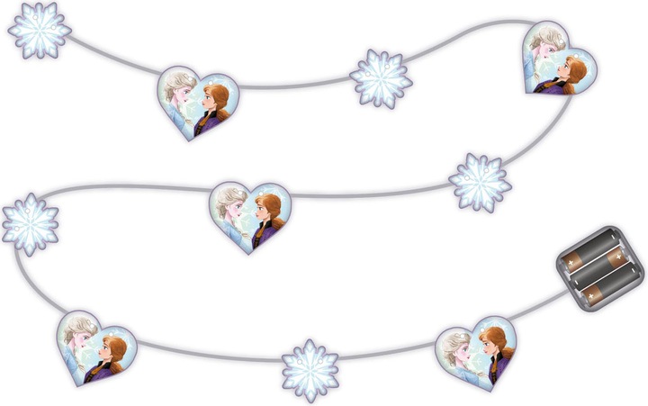 Actual product image Disney Frozen LED lamp cable Frozen (1.65 m)
