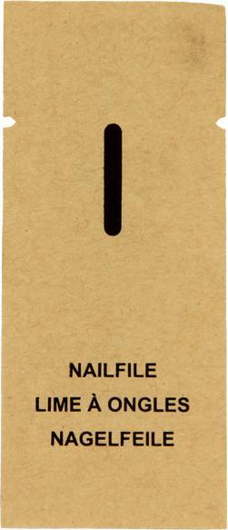Produktbild Nagelfeile im Papiersachet