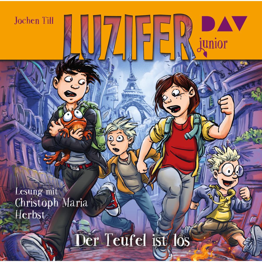 Luzifer junior Teil 4: Der Teufel ist los, Hörbücher von Raimund Frey, Christoph Maria Herbst, Jochen Till