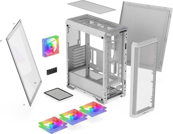 Actual product image Silentium PC Ventum VT4V EVO TG ARGB (ATX, mATX)