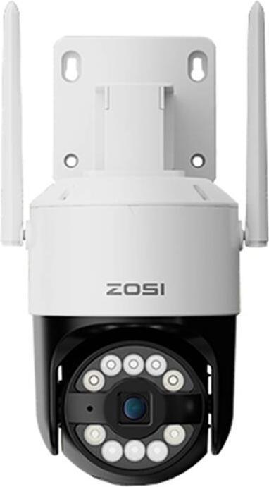 Actual product image Zosi C296 WiFi 8MP dual Pan Tilt IP66 outdoor camera + 32GB microSD card (2880 x 1620 Pixels)