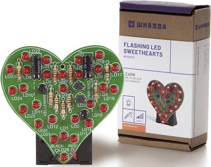 Produktbild Velleman Flashing LED Sweethearts