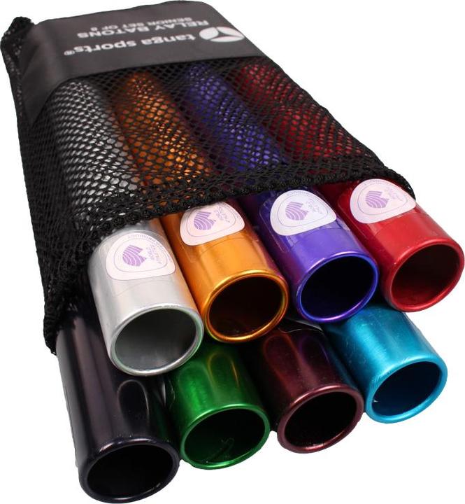 Image du produit Tanga Sports ® 8er-Set Staffelstab aus Aluminium