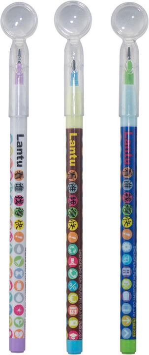 Produktbild The Littlies Grauer Bleistift Die Kleinen mit Lupe