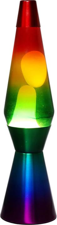 i-Total Lampe à lave arc-en-ciel