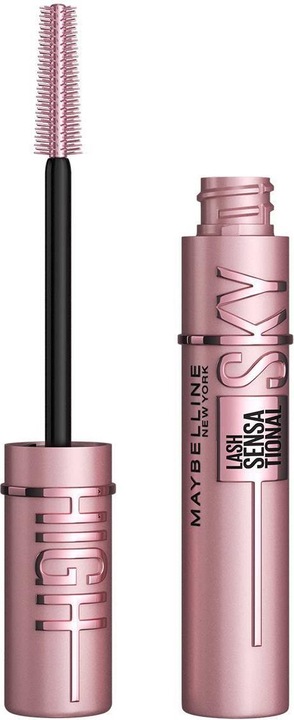 Actual product image Maybelline New York Lash Sensational Sky High (01 Very Black)