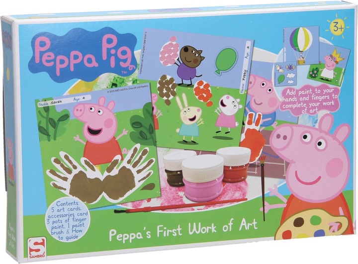 Immagine prodotto Sambro Set di colori a dita di Peppa Pig