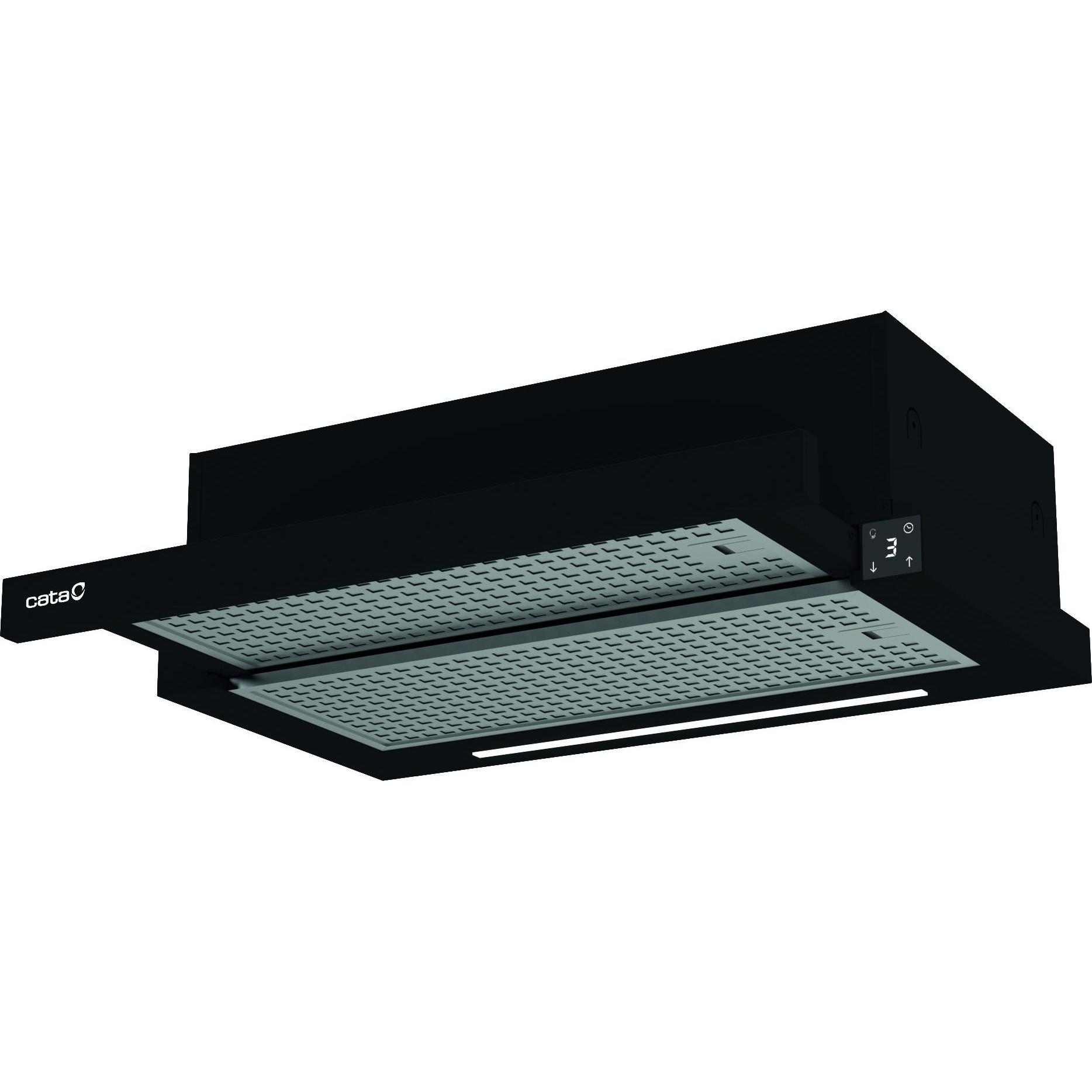 Cata TFH 6430 GBK, Afzuigkap, Zwart