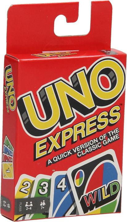 Actual product image Mattel Games Uno Express Card Game (English, 2 - 4 Players)