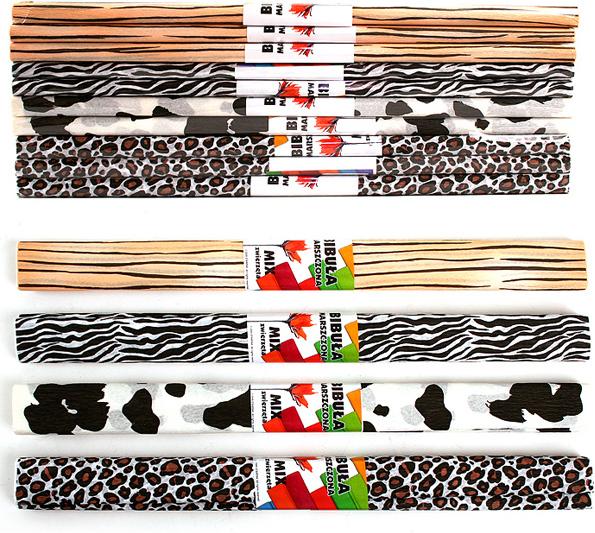 Actual product image Starpak Crepe paper animals, set of 10 (10 x)