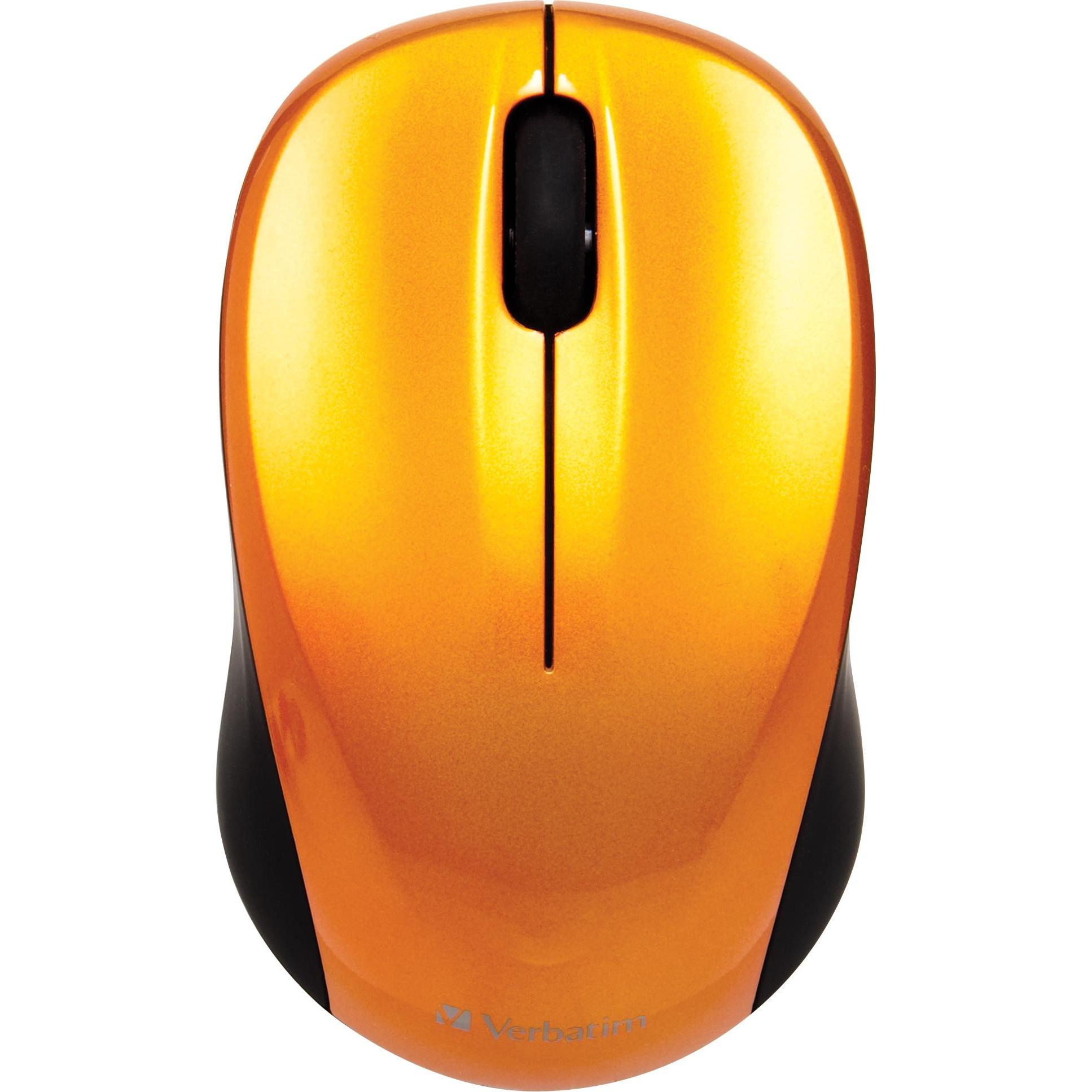 Thumbnail - Verbatim Go (Kabellos), Maus, Orange