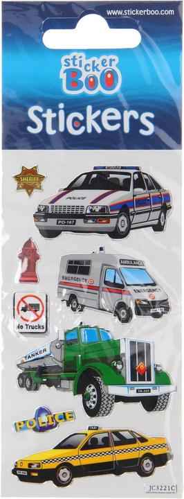 Actual product image Sticker Boo stickervel vehicles