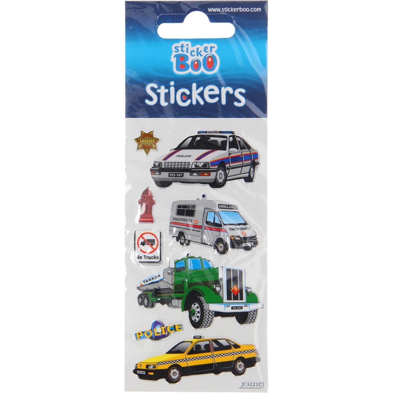 Thumbnail - Sticker Boo, Sticker, stickervel Fahrzeuge
