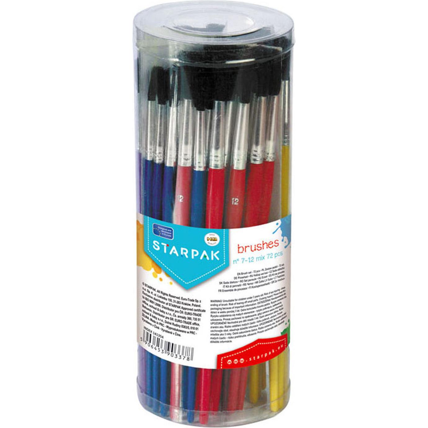 Starpak, Pinsel, Pinselset, 72tlg.