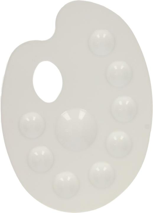 Produktbild Starpak Farbpalette Weiss 9 Fächer