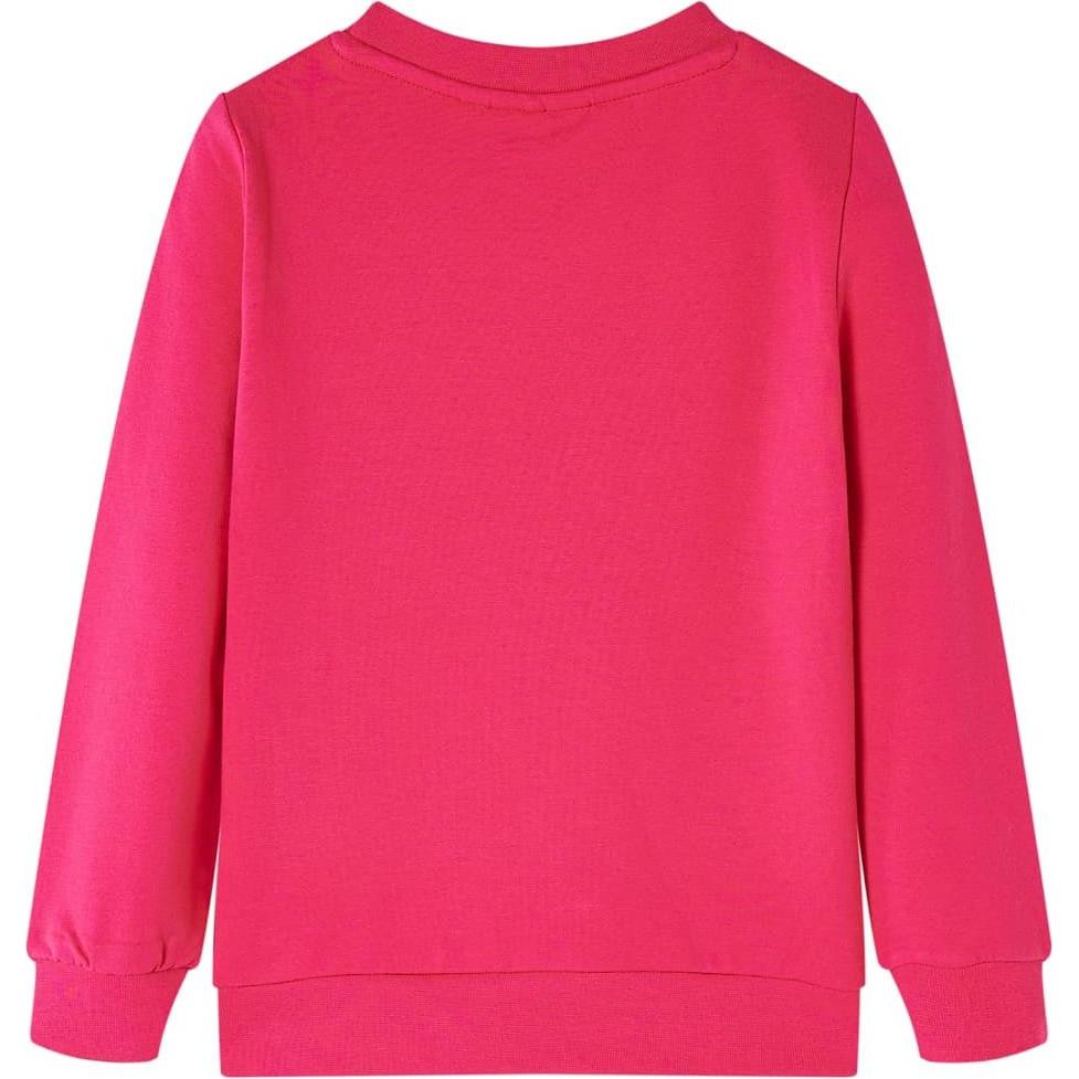 Thumbnail - VidaXL, Unisex, Pullover, Kinder-Sweatshirt Knallrosa 92,Material: 95 % Baumwolle. 5, Rosa, (92)