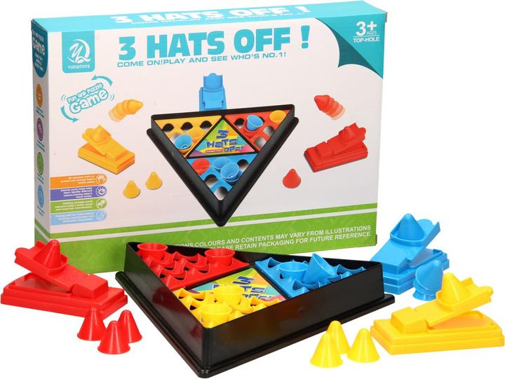 Productafbeelding Yueqi Toys Gezelschapsspel Hoeden Springen!
