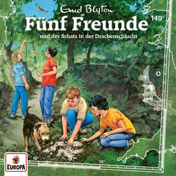 Image du produit Cinq amis 149 - udTrésor dans la Gorge du Dragon (Enid, Blyton, Allemand)