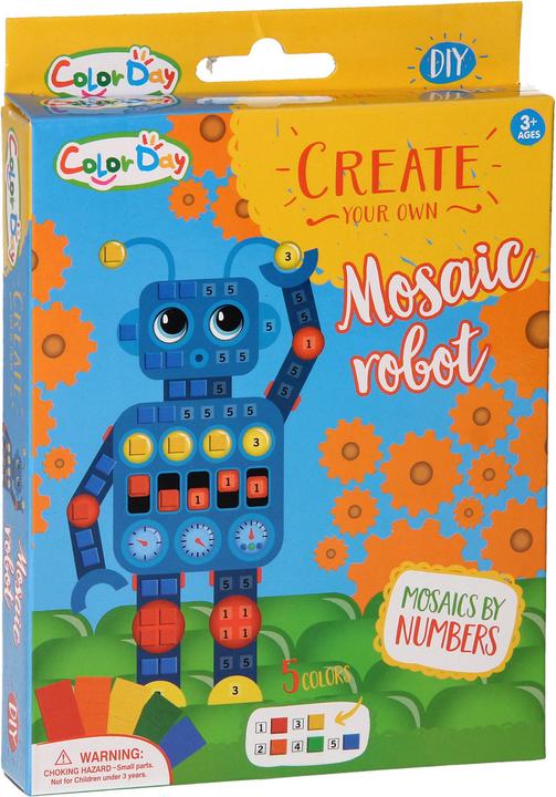 Produktbild Color Day Stellen Sie Ihren eigenen Mosaikroboter her