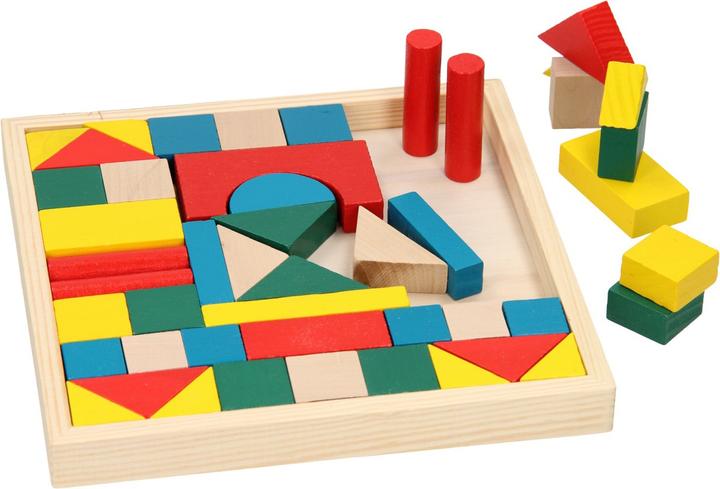 Immagine prodotto Mattoncini di legno, 48 pezzi.