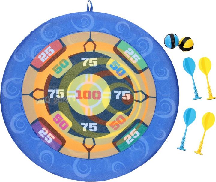 Actual product image Lecheng Velcro dartboard & frisbee, 2in1