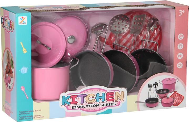 Set de casseroles rose