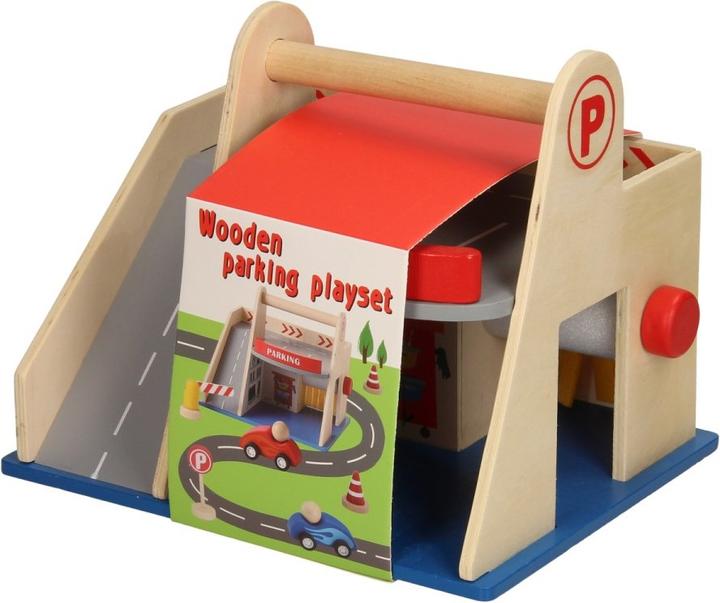 Actual product image Wooden parking garage