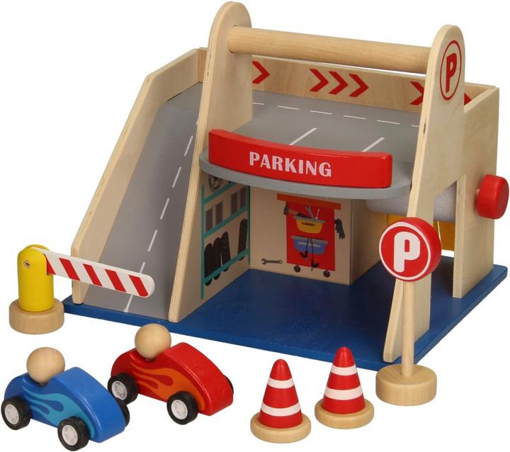 Actual product image Wooden parking garage